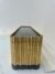 Fluted Sideboard with Natural Stone Tabletop