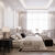 Full Size Upholstered Metal Wood Bed - Image 2