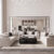 Minimalist White Modular Sectional Sofa Set