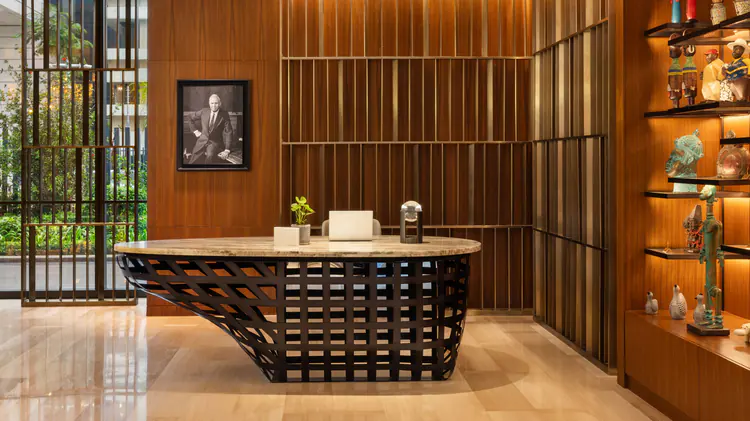 NEXTOP furniture and metal works for world-class hotels.