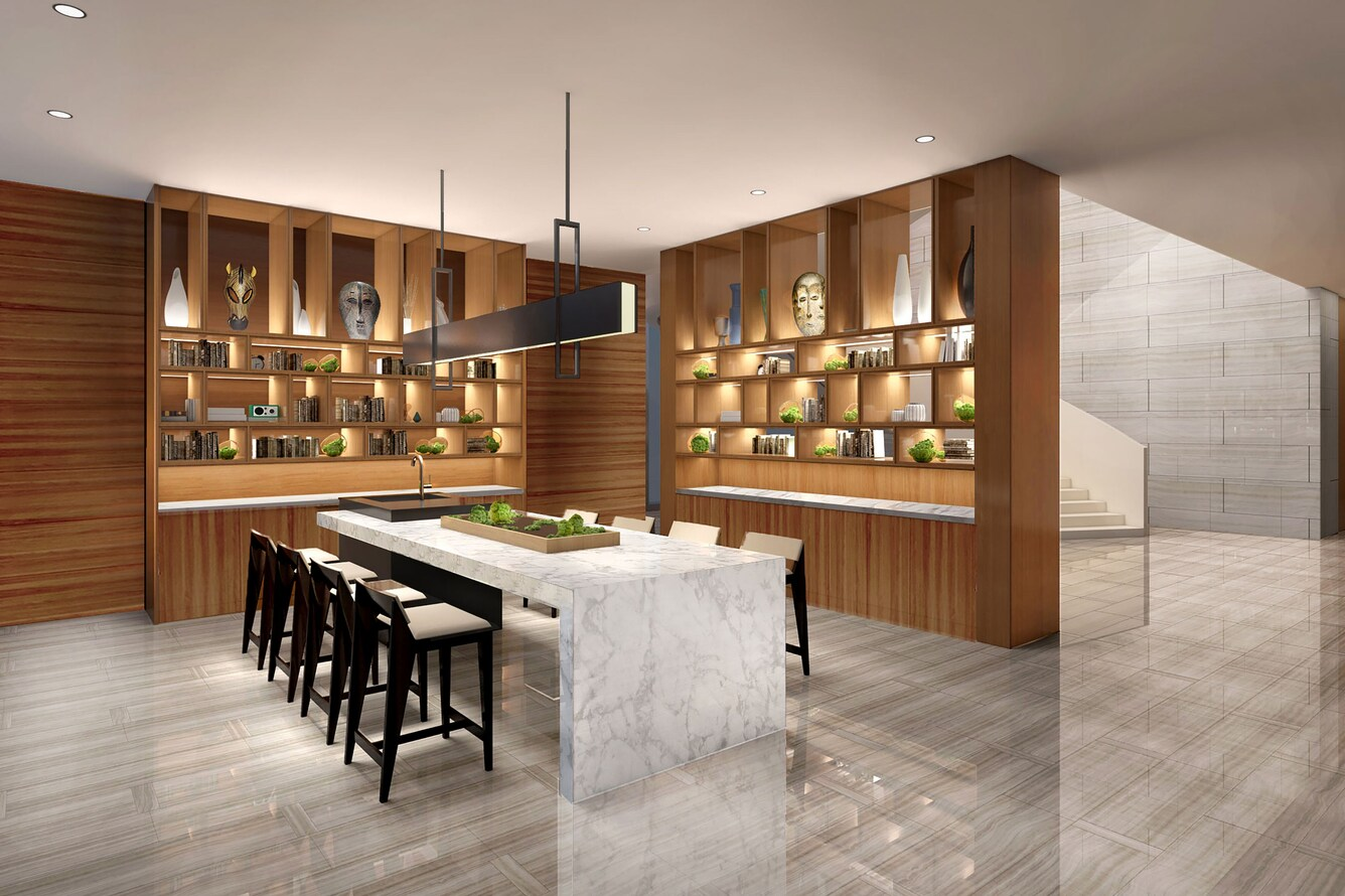 Custom hotel bar counters and stools by NEXTOP in a Middle Eastern hotel bar area